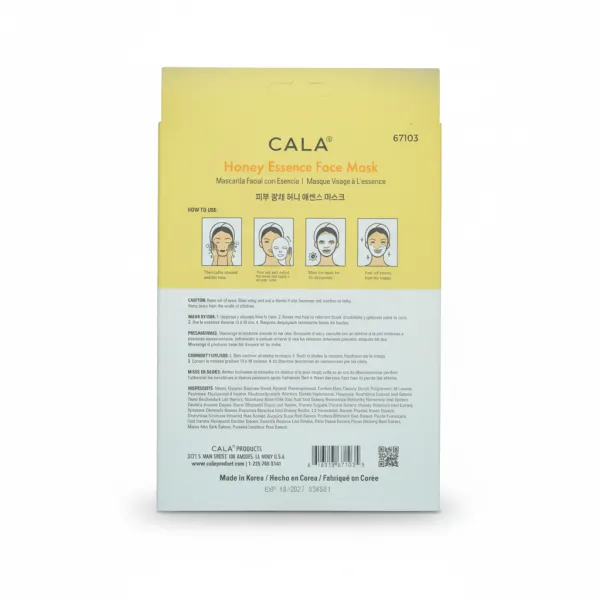 CAJA DE MASCARILLAS CALA HONEY 5PZ 67103 - Image 2