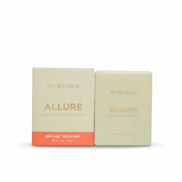 ALLURE CREAM AND POWDER BLUSH ATENEA ORANGE WEEKEND