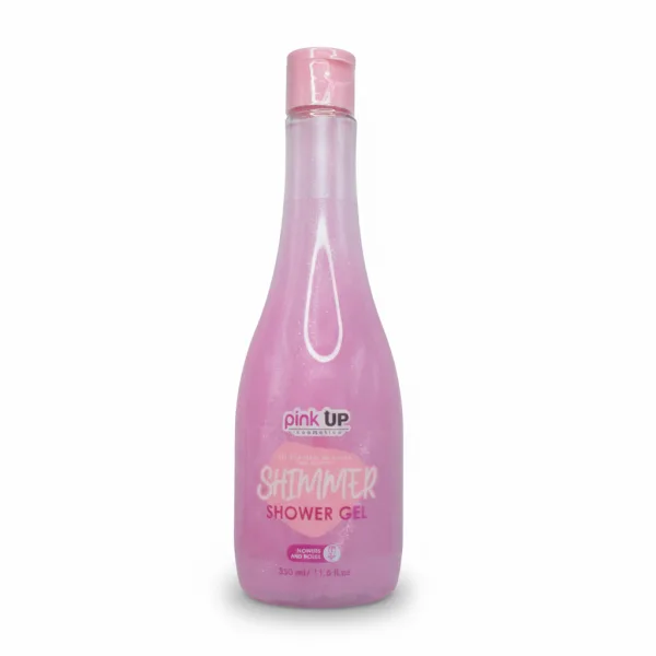 SHIMMER SHOWER GEL PINK UP PKSK24  FLOWERS AND ROSES - Image 2